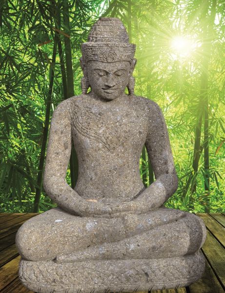 Khmer Buddha auf dem Schlangenthron